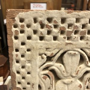 kh28 52 indian accessory gift long reclaimed stone panel carvings