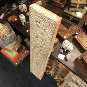 kh28 52 indian accessory gift long reclaimed stone panel garden