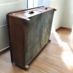 k83 7065 indian furniture low occasional table vintage