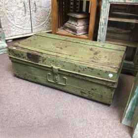k83 7161 a indian furniture vintage 'steamer' trunks main