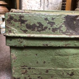 k83 7161 a indian furniture vintage 'steamer' trunks old