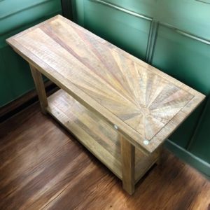 k83 7197 indian furniture sunray console table wooden