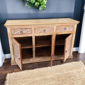 k83 7232 indian furniture stunning natural sideboard storage