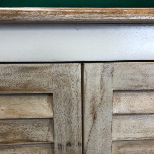 k83 7245 indian furniture 4 door shallow sideboard white