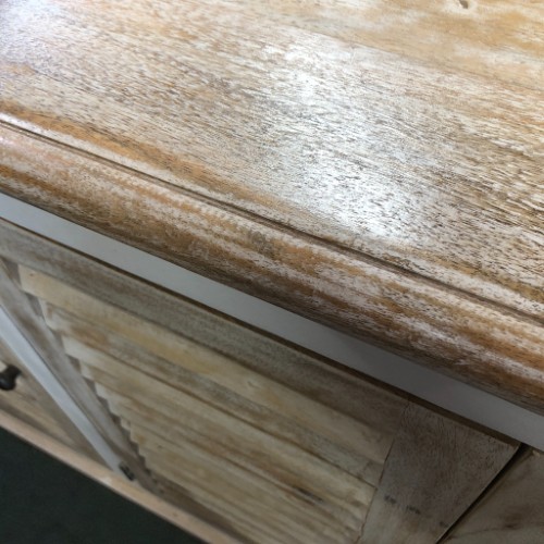 k83 7245 indian furniture 4 door shallow sideboard natural