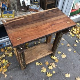 k83 7406 indian furniture corbel console teak