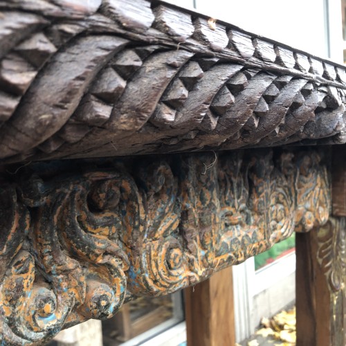 k83 7406 indian furniture corbel console heavy