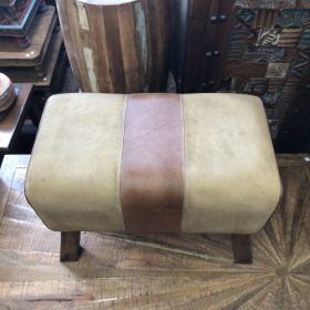 k83 8252 indian furniture stylish footstool brown