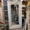 k83 8664 indian furniture large spindle mirror main