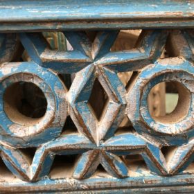 k83 8676 indian furniture blue patterned mirror landscape