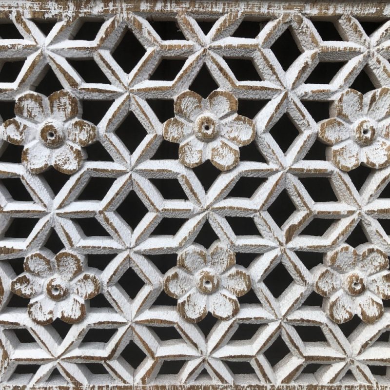 Inspiration for the Jali Design seen in our Sideboard