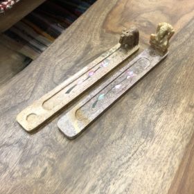 k82 4879 indian accessory gift soapstone incense holders elephant