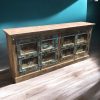 k82 4881 indian furniture old door blue sideboard main