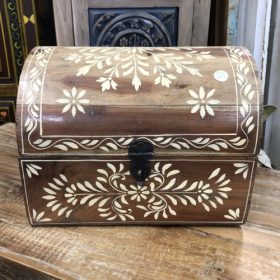 k82 4882 indian accessory gift small pretty storage chest trunk