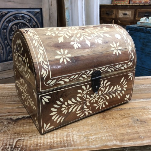 k82 4882 indian accessory gift small pretty storage chest box