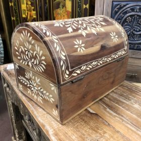 k82 4882 indian accessory gift small pretty storage chest domed