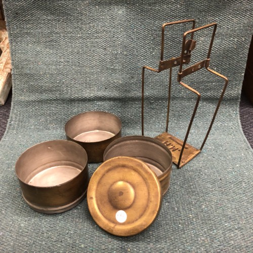 k82 4891 a indian accessory gift vintage tiffin tins original