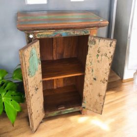 k82 4894 indian furniture small reclaimed cabinet storage