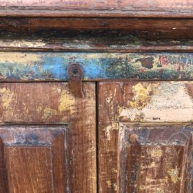 k82 4894 indian furniture small reclaimed cabinet recycled