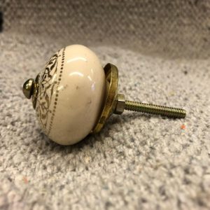 k82 4897 c indian accessory gift knobs golden print ceramic