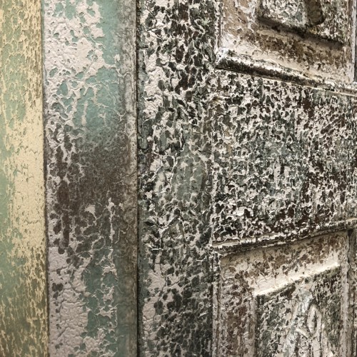 k82 4902 indian furniture eggshell tall slim cabinet cream