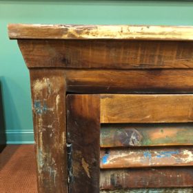 k82 7420 indian furniture large shutter sideboard reclaimed