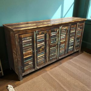 k82 7420 indian furniture large shutter sideboard main