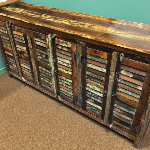 k82 7420 indian furniture large shutter sideboard dining