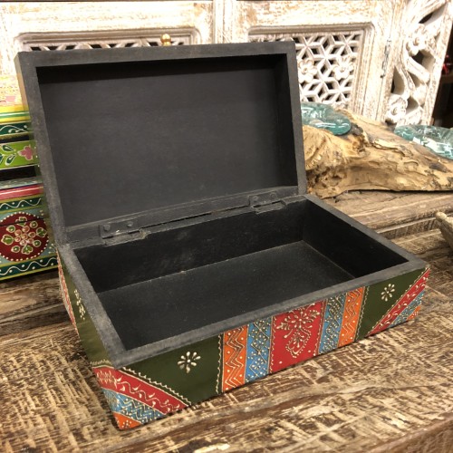 k82 7839 indian accessory gift rectangular storage box flat