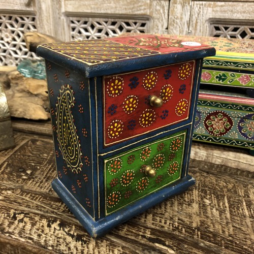 k82 7843 indian accessory gift handcrafted drawer boxes jewellery