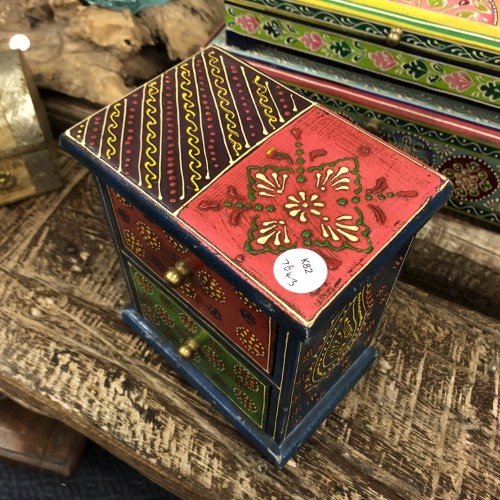 k82 7843 indian accessory gift handcrafted drawer boxes pretty