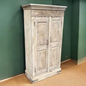 k83 2504 indian furniture old door cabinet pale