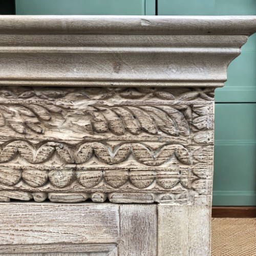 k83 2504 indian furniture old door cabinet carved