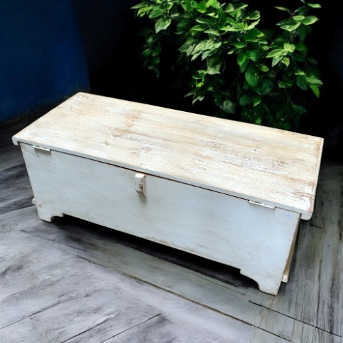 k83 7109 indian furniture carved trunk wooden