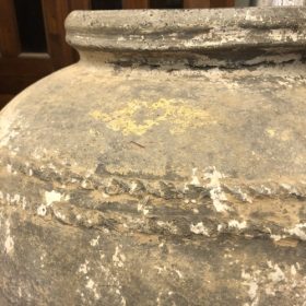 k83 7191 indian accessory gift vintage clay pot large