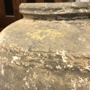 k83 7191 indian accessory gift vintage clay pot large