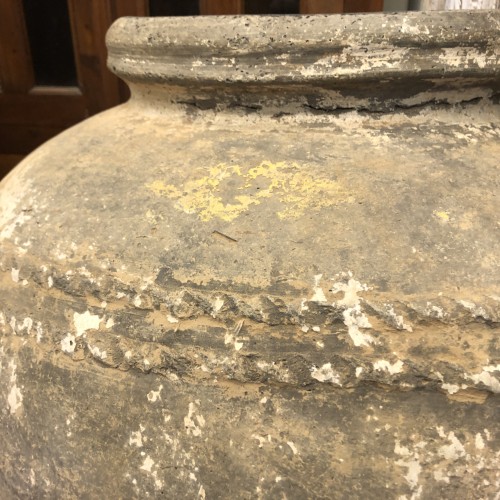 k83 7191 indian accessory gift vintage clay pot large