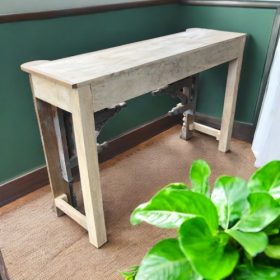 k83 7842 indian furniture tiled corbel console open