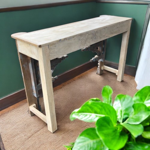 k83 7842 indian furniture tiled corbel console open