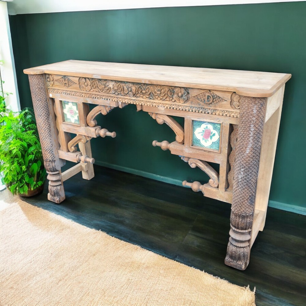 k83 7842 indian furniture tiled corbel console main