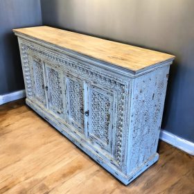 k83 8157 indian furniture spindle sideboard main