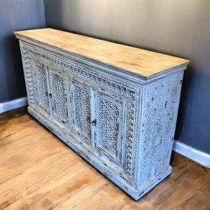 k83 8157 indian furniture spindle sideboard main