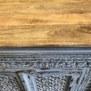 k83 8157 indian furniture spindle sideboard mango