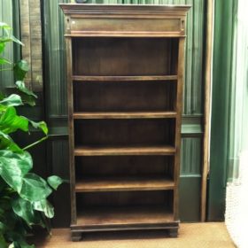 k83 8688 indian furniture large bookcase dark