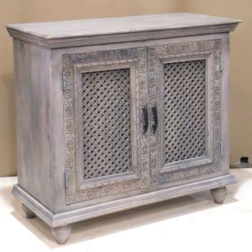 k84 2858 indian furniture jali small sideboard factory