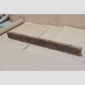 k84 5598 b indian furniture wooden lintel floral wave factory