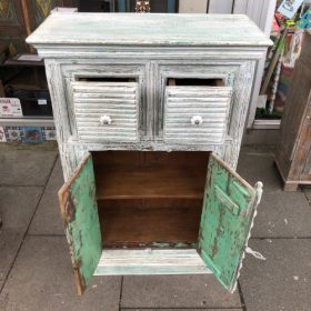 k79 2313 indian furniture cabinet with 2 drawers storage