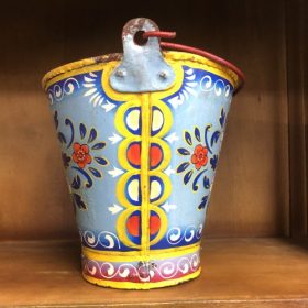 nam bkt 1 indian furniture hand painted buckets side