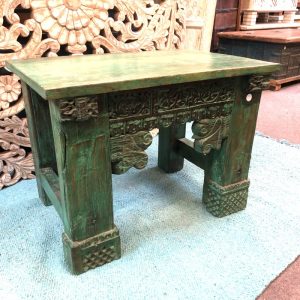 kh29 1 indian furniture vintage carved table main