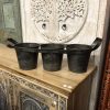 kh29 119 indian accessory gift rustic triple bucket set main